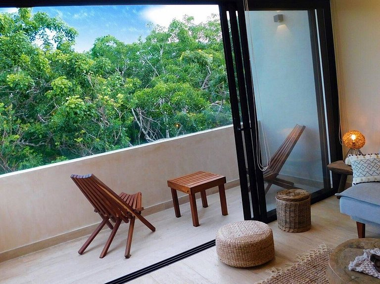 LX Tulum: Apartamento con Vista a la Jungla