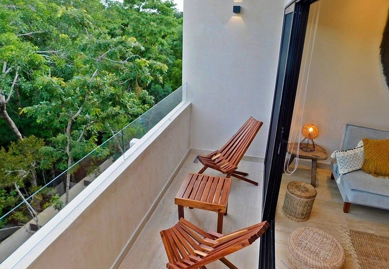 LX Tulum: Apartamento con Vista a la Jungla