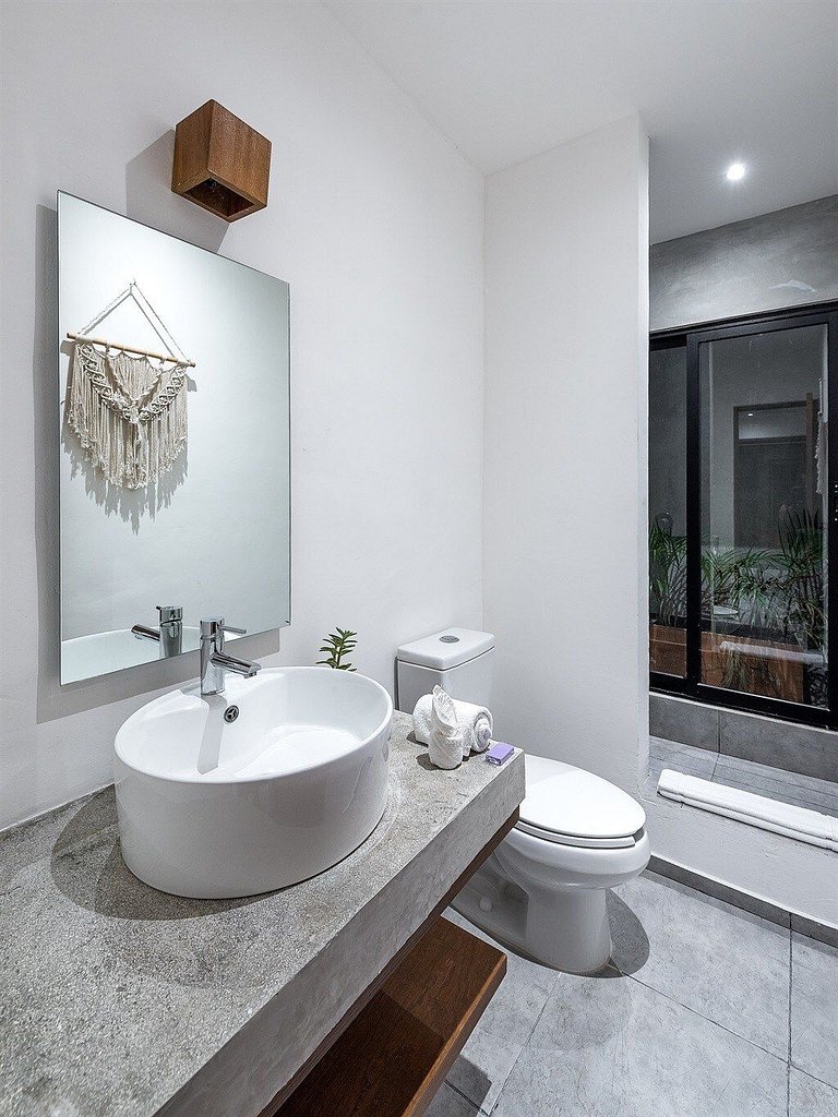 Modern 2BR in Aldea Zama | Rooftop Pool & Wi-Fi