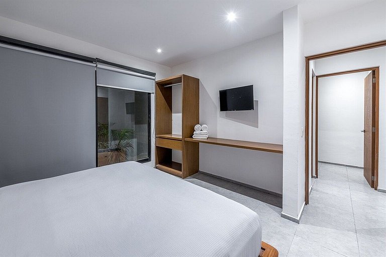 Modern 2BR in Aldea Zama | Rooftop Pool & Wi-Fi