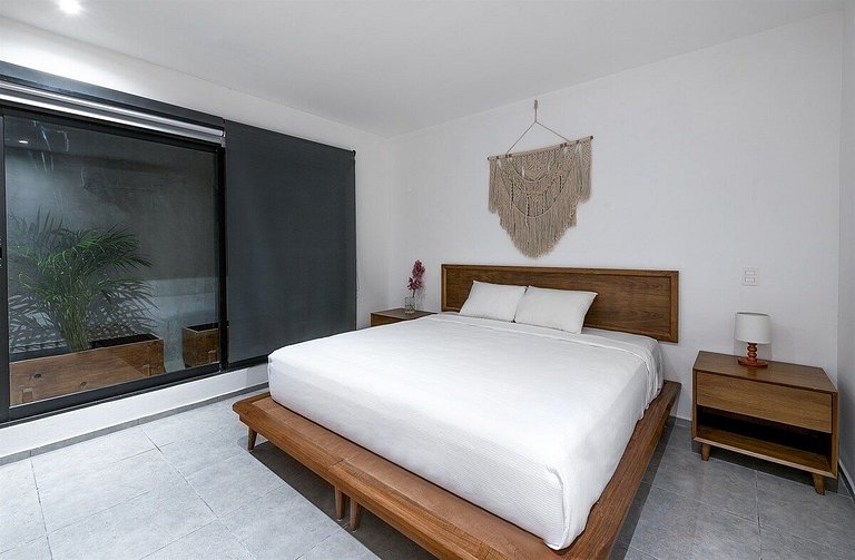 Modern 2BR in Aldea Zama | Rooftop Pool & Wi-Fi