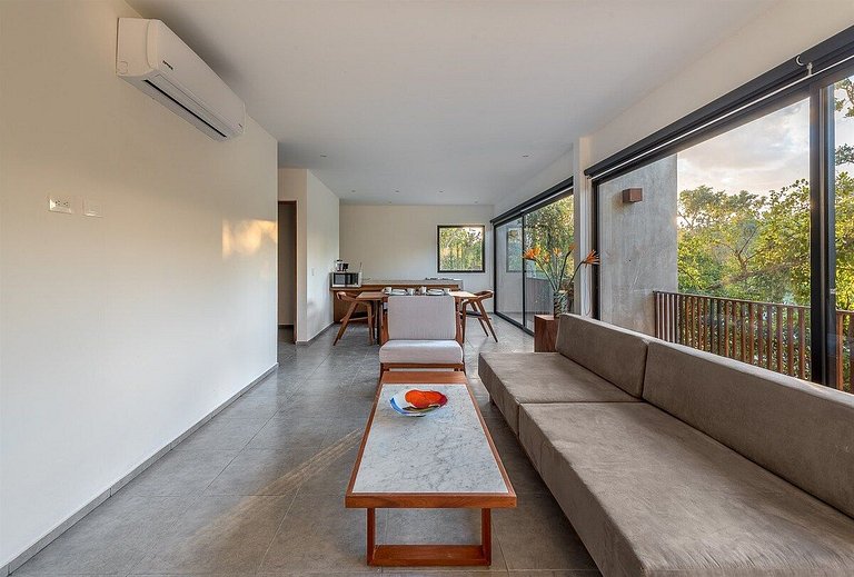 Moderno 2 Rec. en Aldea Zama | Alberca y Wi-Fi