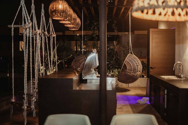 PH con Rooftop, Jacuzzi y Vista al Mar