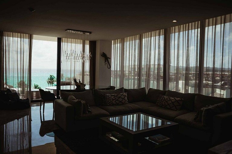 PH con Rooftop, Jacuzzi y Vista al Mar