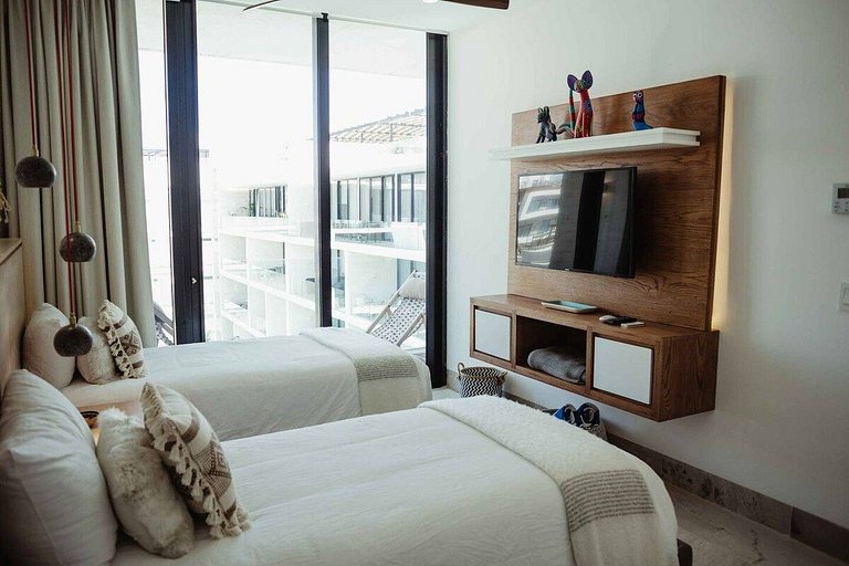 PH con Rooftop, Jacuzzi y Vista al Mar