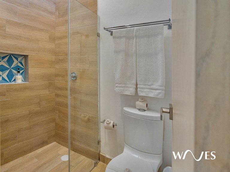 Recámara Privada | Terraza + Piscina | Aldea Zama