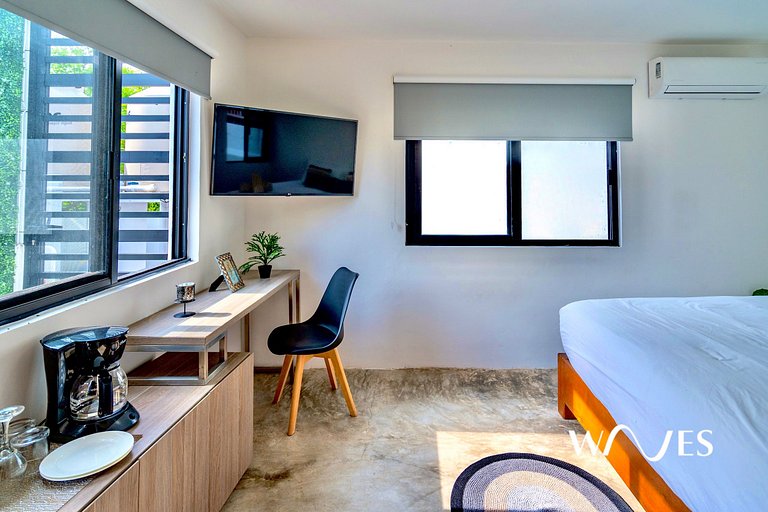 Habitación Privada | Terraza + Piscina & BBQ