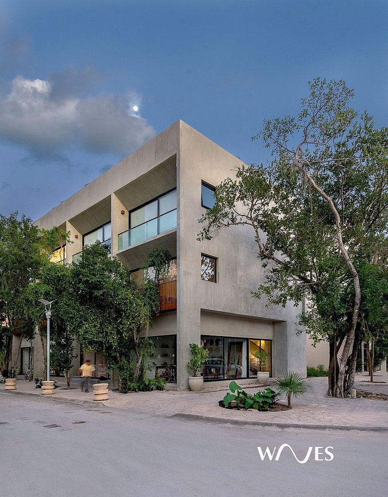 Loft Tranquilo con Vista y Alberca en Rooftop