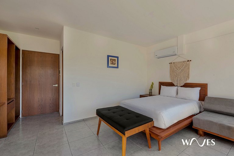Loft Tranquilo con Vista y Alberca en Rooftop