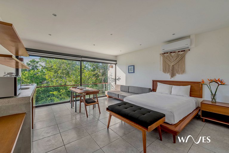 Loft Tranquilo con Vista y Alberca en Rooftop