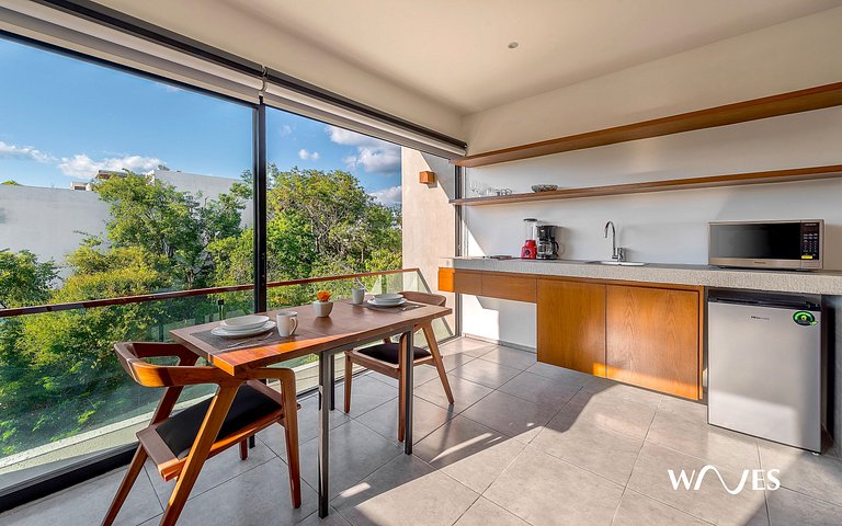 Loft Tranquilo con Vista y Alberca en Rooftop