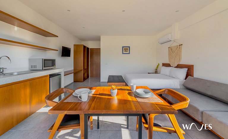 Loft Tranquilo con Vista y Alberca en Rooftop