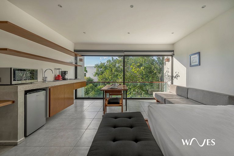 Loft Tranquilo con Vista y Alberca en Rooftop