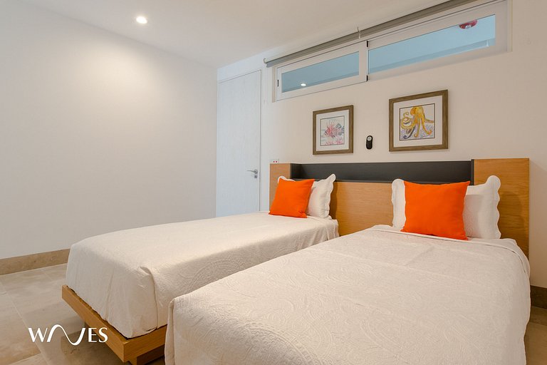 2 Br. | Steps away from the beach | Heated Pool