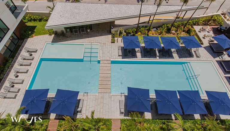 2 Hab | A pasos de la Playa | Piscina Climatizada