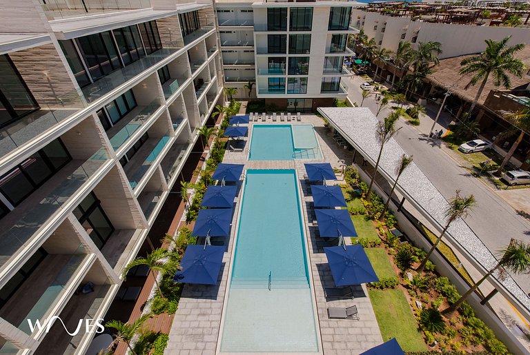 2 Hab | A pasos de la Playa | Piscina Climatizada