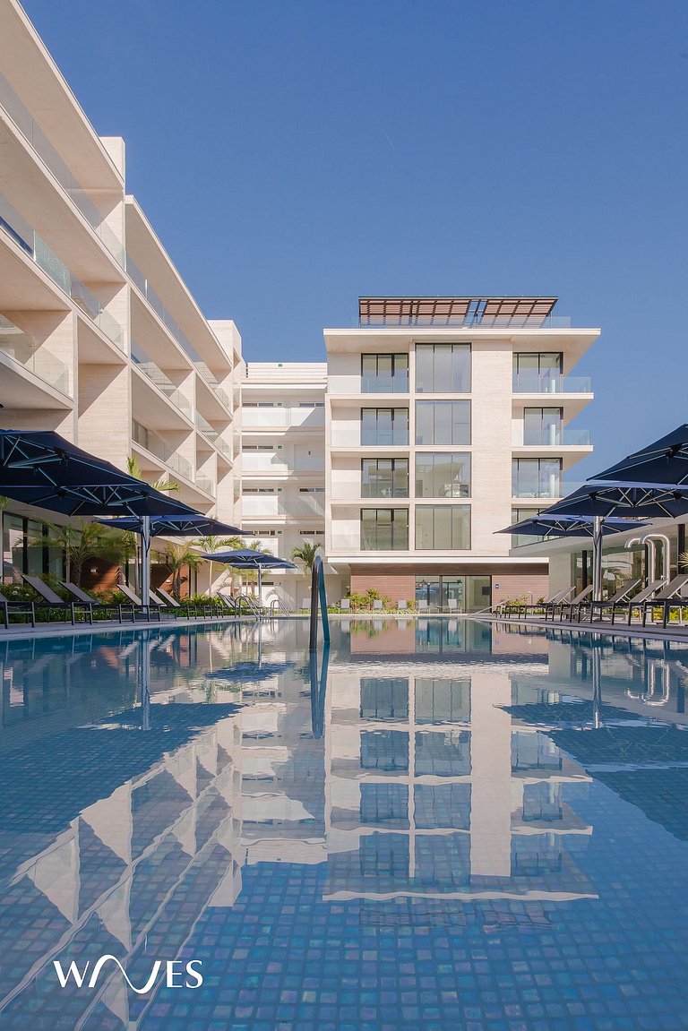 2 Hab | A pasos de la Playa | Piscina Climatizada