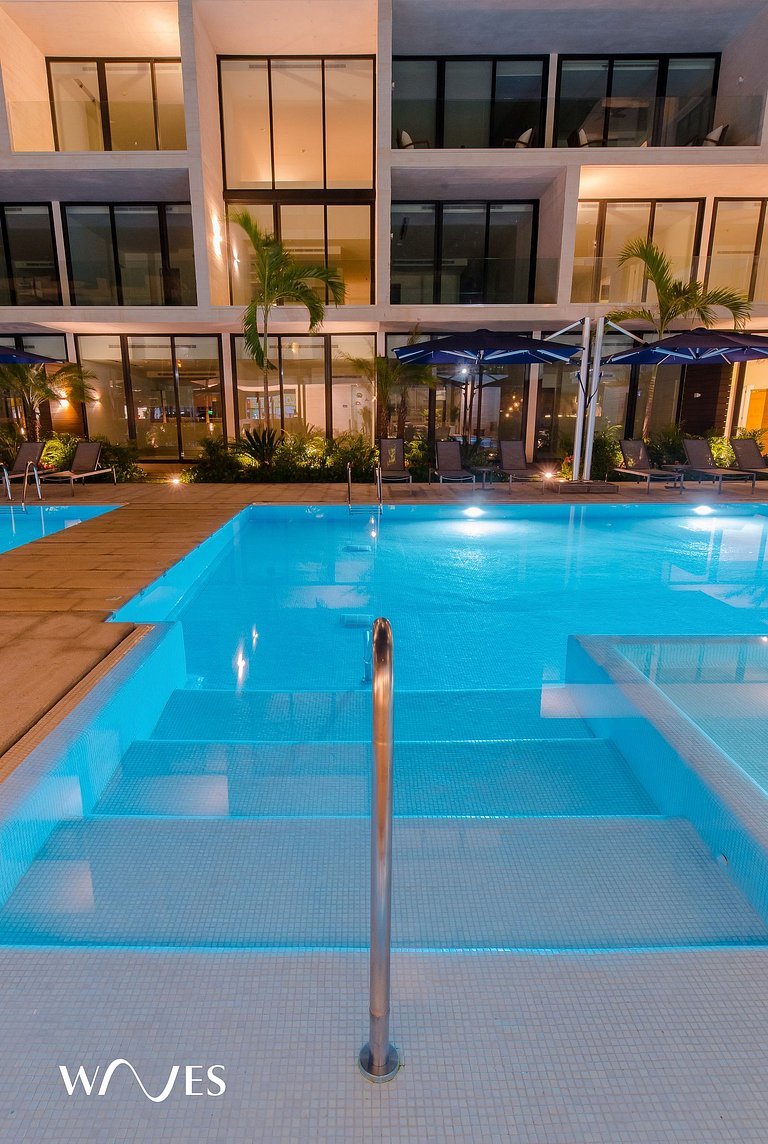 2 Hab | A pasos de la Playa | Piscina Climatizada