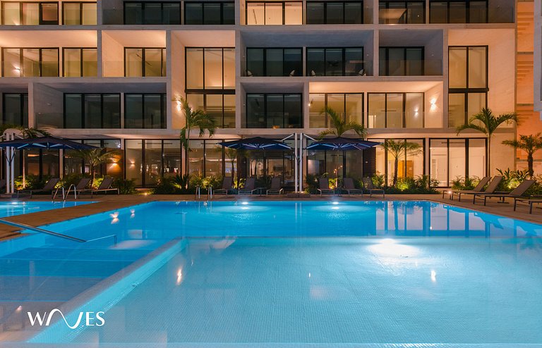 2 Hab | A pasos de la Playa | Piscina Climatizada