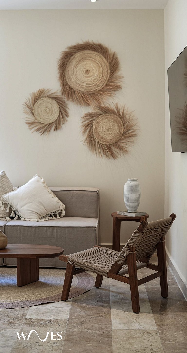 Modern 1BR with Private Pool and Surround Speakers