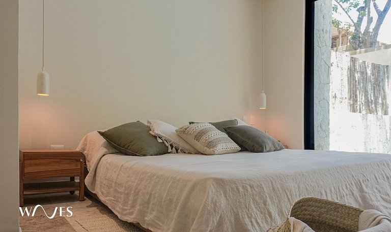 Modern 1BR with Private Pool and Surround Speakers