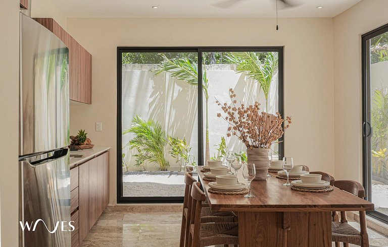 Modern 1BR with Private Pool and Surround Speakers