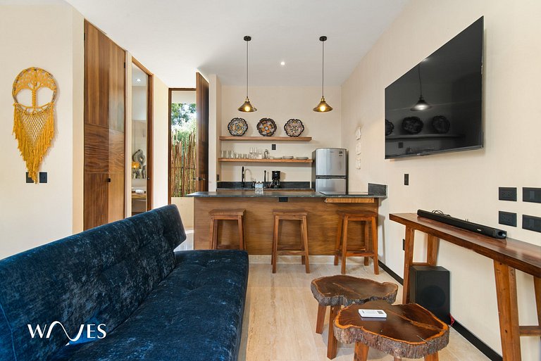 Cozy Studio Boho Chic | Top Located | Rooftop Pool