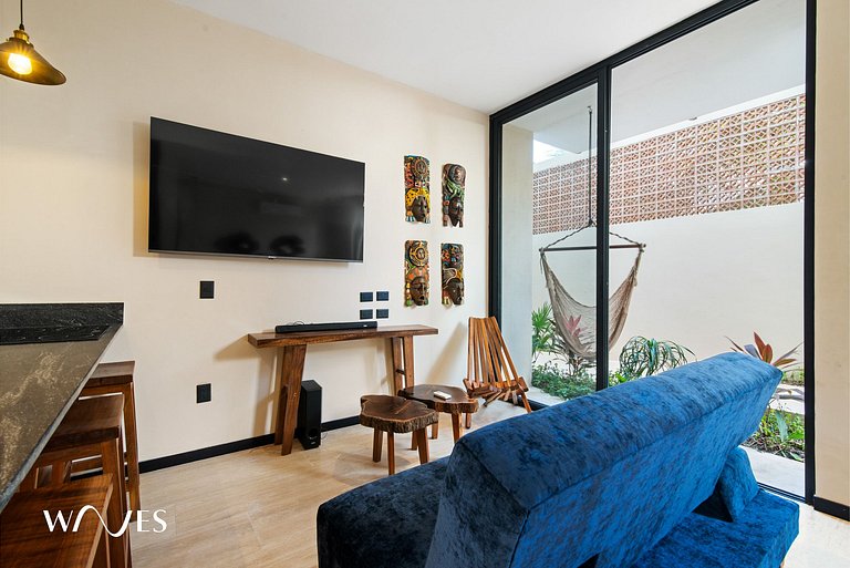 Cozy Studio Boho Chic | Top Located | Rooftop Pool