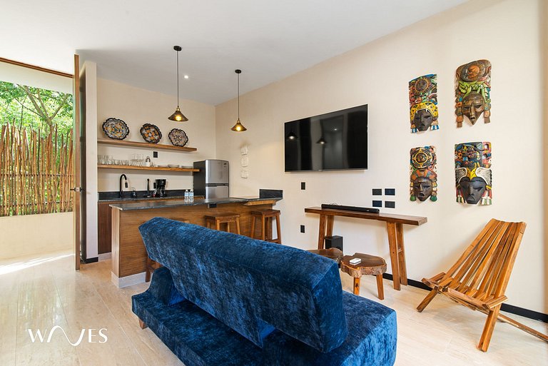 Cozy Studio Boho Chic | Top Located | Rooftop Pool