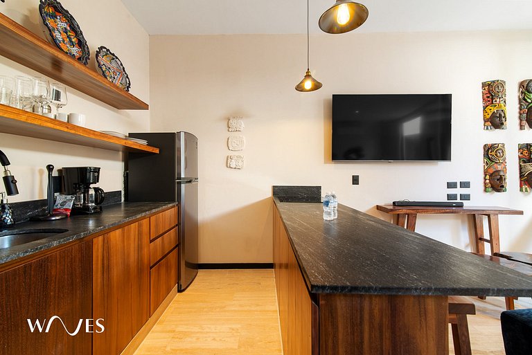 Cozy Studio Boho Chic | Top Located | Rooftop Pool