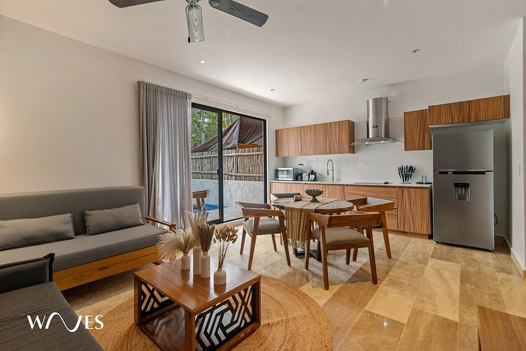 1 Rec. Aldea Zama con Increíble Rooftop Pool