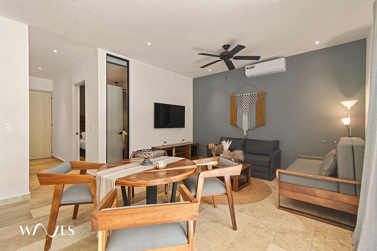 1Br. in Aldea Zama w/Amazing Rooftop Pool