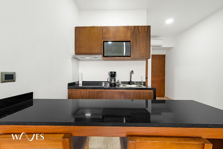 Espacioso Loft c/vista al Jardin | Piscina | GYM