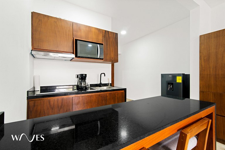 Espacioso Loft c/vista al Jardin | Piscina | GYM