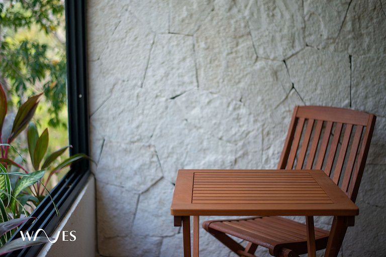 Espacioso Loft c/vista al Jardin | Piscina | GYM