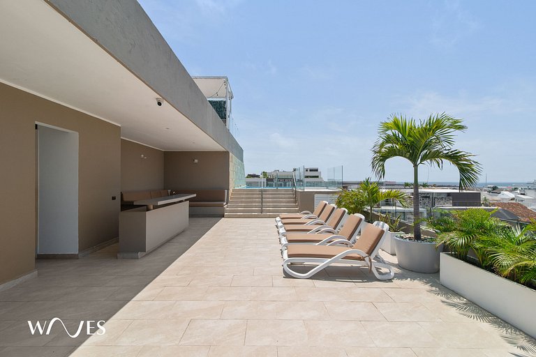 1 Rec. c/Vista a la 5ta Av. | A pasos de la playa