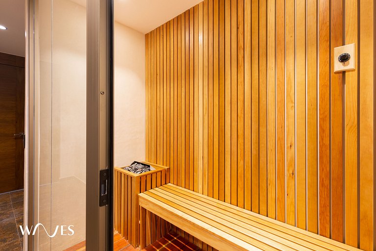 2-Bed Apt | Central & Bright | Sauna & Steam