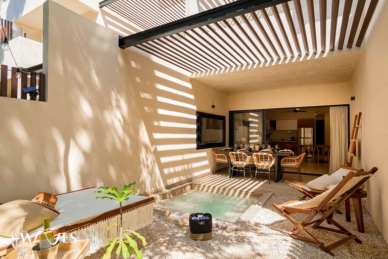 1BR | Private Pool + Garden + Natural Luxury