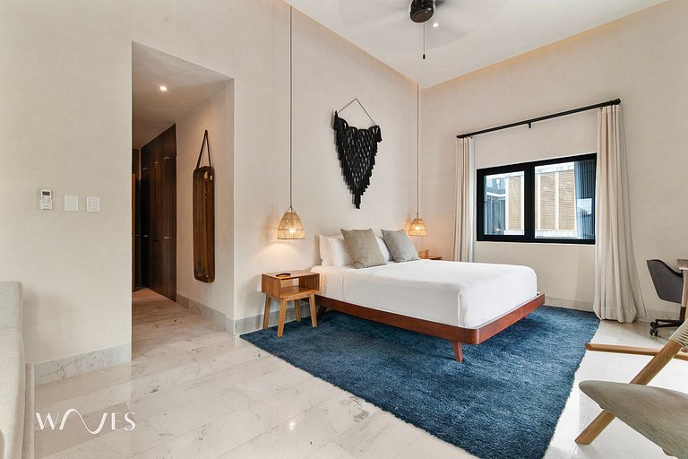 2 Habitaciones | Moderno y Cerca de la Playa