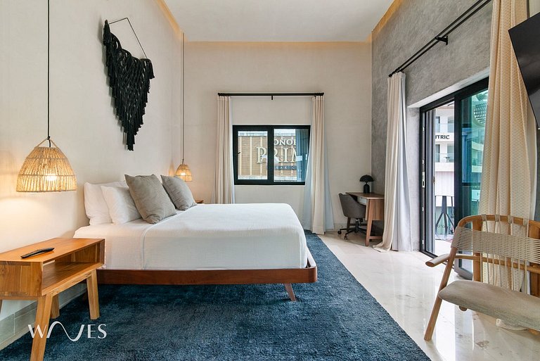 2 Habitaciones | Moderno y Cerca de la Playa