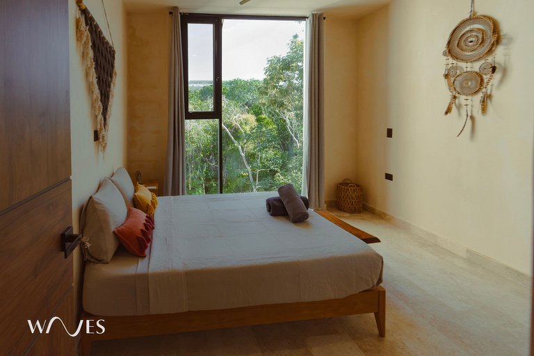 Spacious Modern 3BR Apartment in Gated Community with Pool V