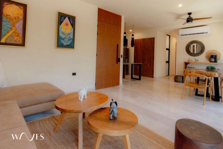 Spacious Modern 3BR Apartment in Gated Community with Pool V