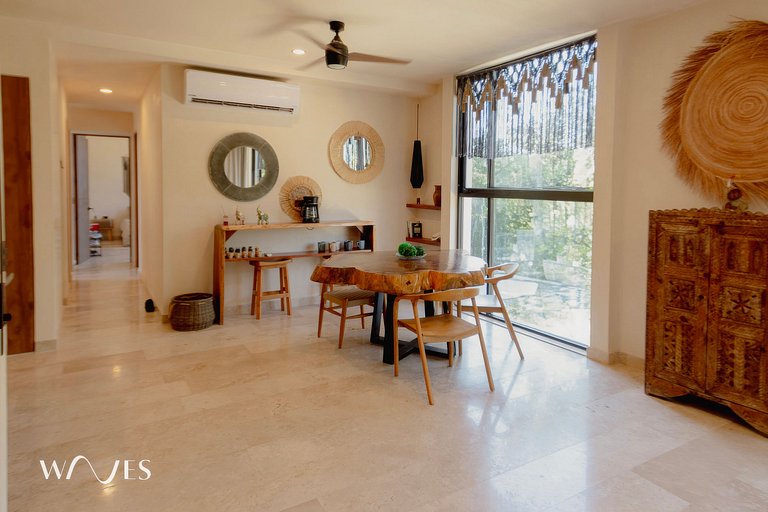 Spacious Modern 3BR Apartment in Gated Community with Pool V