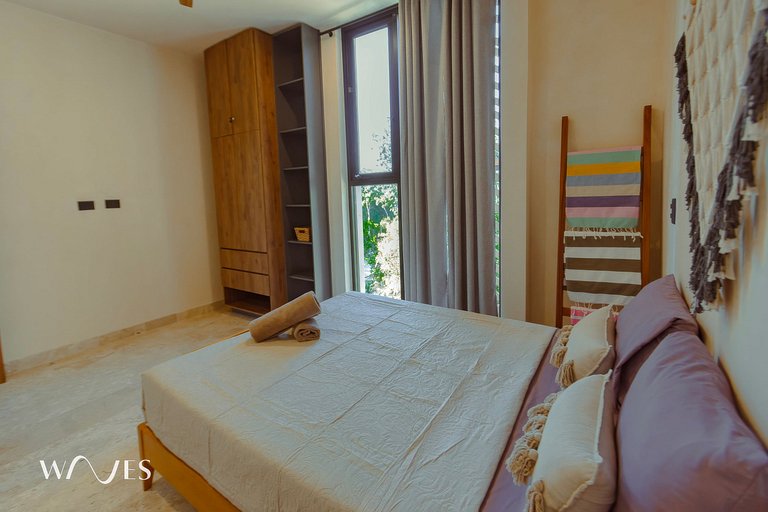 Spacious Modern 3BR Apartment in Gated Community with Pool V