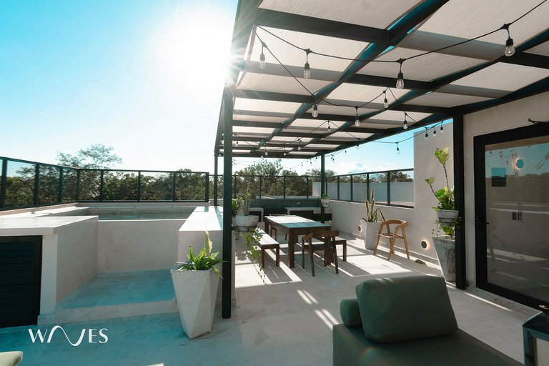 Spacious Modern 3BR Apartment in Gated Community with Pool V