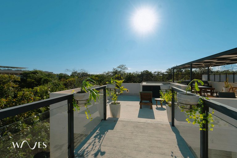 Spacious Modern 3BR Apartment in Gated Community with Pool V