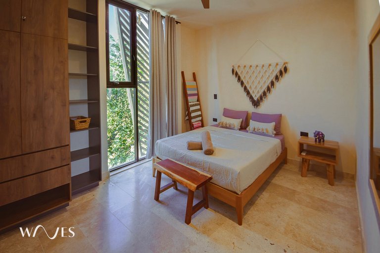 Modern 2BR Oasis with Pool Views at Chaan Ha