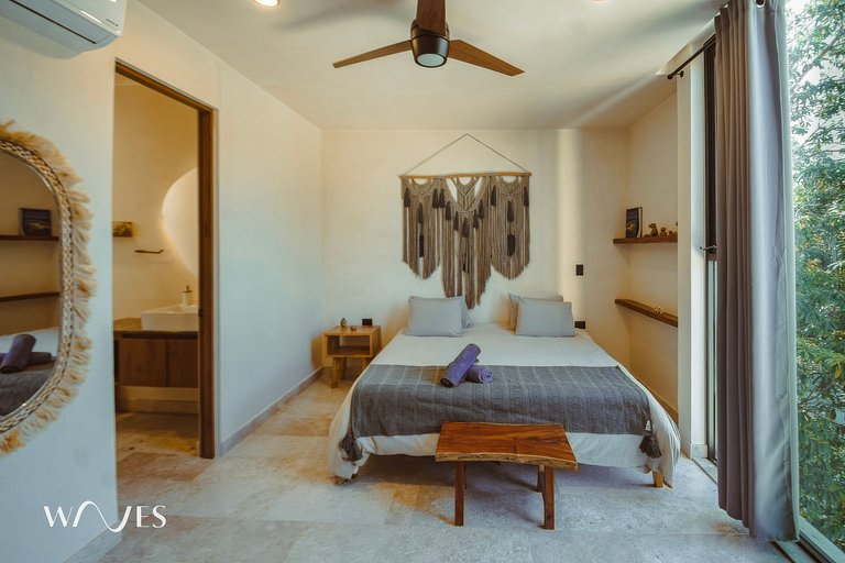 Modern 2BR Oasis with Pool Views at Chaan Ha