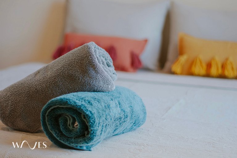 Luminoso Depto. 2 Recámaras con Vista a la Piscina