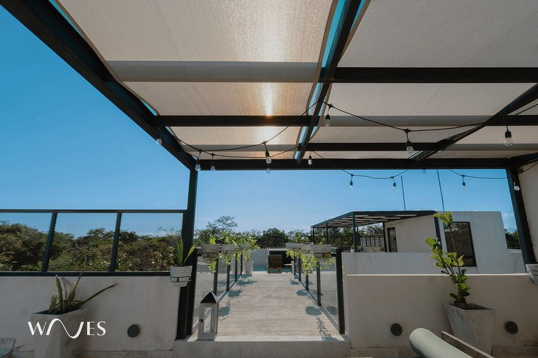 Modern 2BR Oasis with Pool Views at Chaan Ha